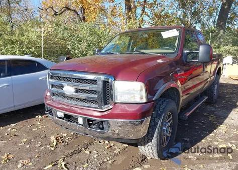 2005 Ford F-250 Lariat/Xl/Xlt из США, поврежденный, VIN 1FTSX21PX5EC74196